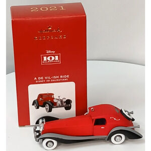 Hallmark A De Vil-ish Ride 101 Dalmatians Disney Keepsake Ornament 2021